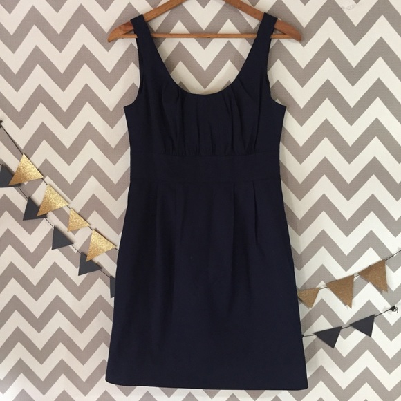 EUC J. Crew navy blue dress - Picture 3 of 9
